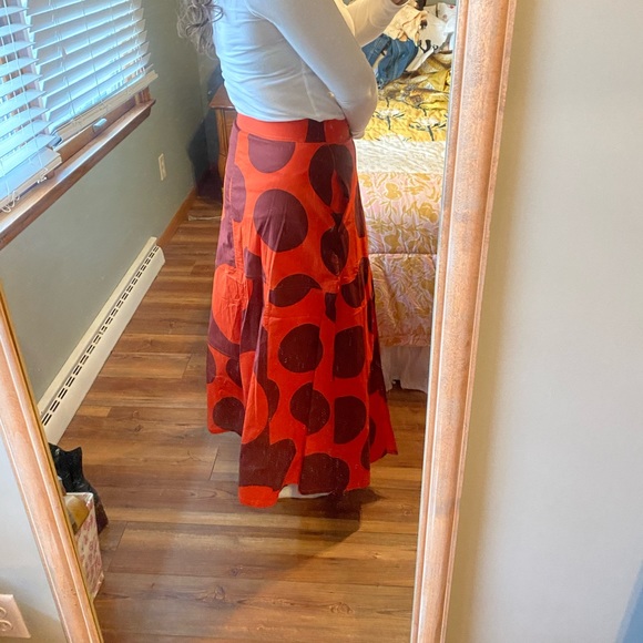 Farm Rio x Anthropologie Polka Dot Maxi Skirt - Picture 4 of 6